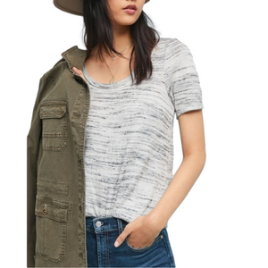 ANTHROPOLOGIE Elle Space-Dyed Top